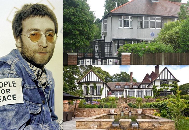 41 Celebrity Houses Then & Now - Which Celebrities Ended Up Like ...